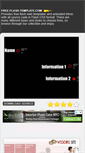 Mobile Screenshot of free-flash-template.com